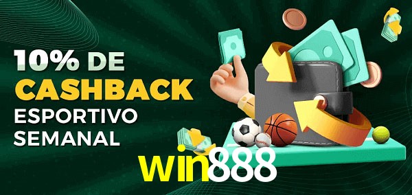 10% de bônus de cashback na win888